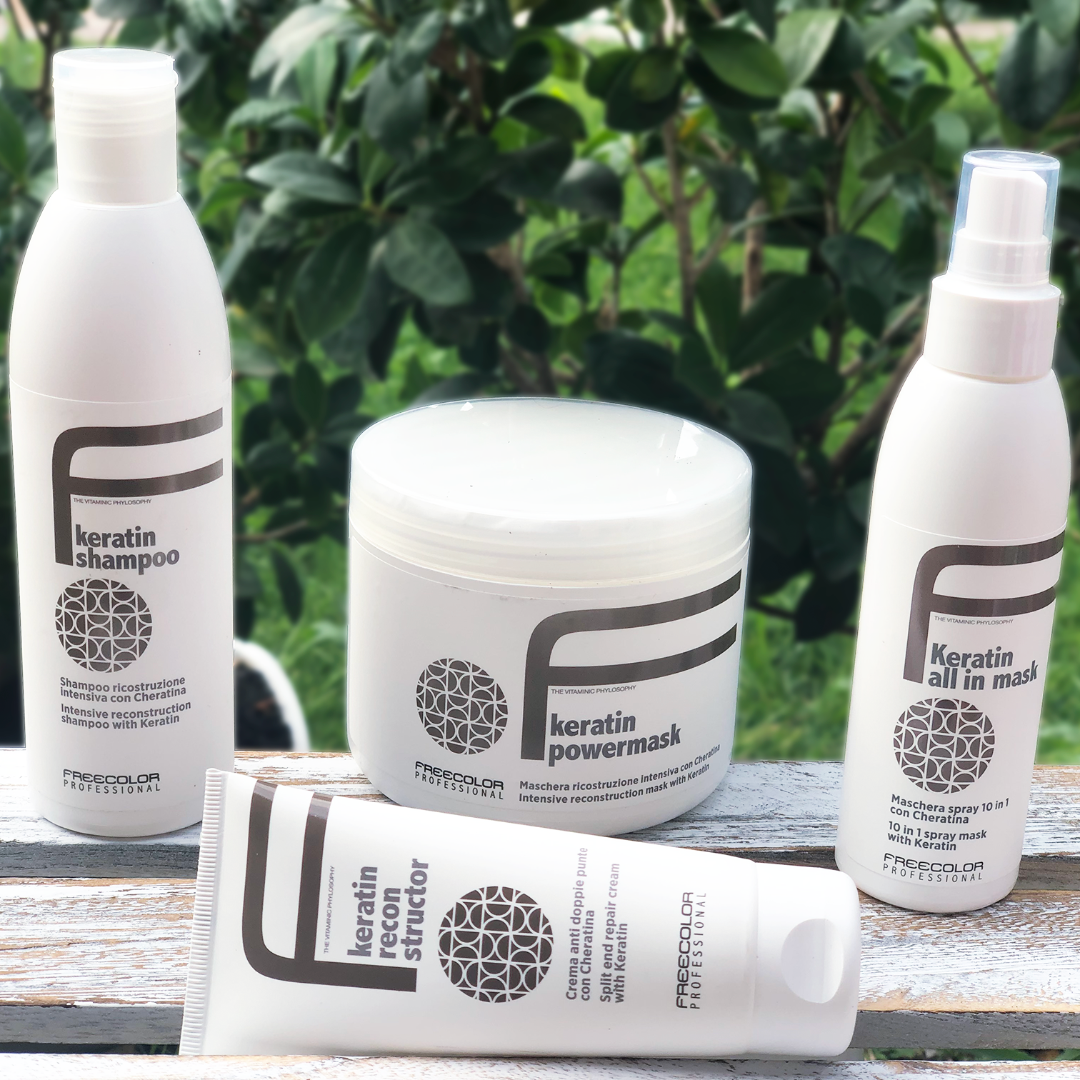 freecolor hair care keratin con cheratina